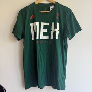 Adidas Mexico Tee FIFA World Cup Russia 2018 Size Medium